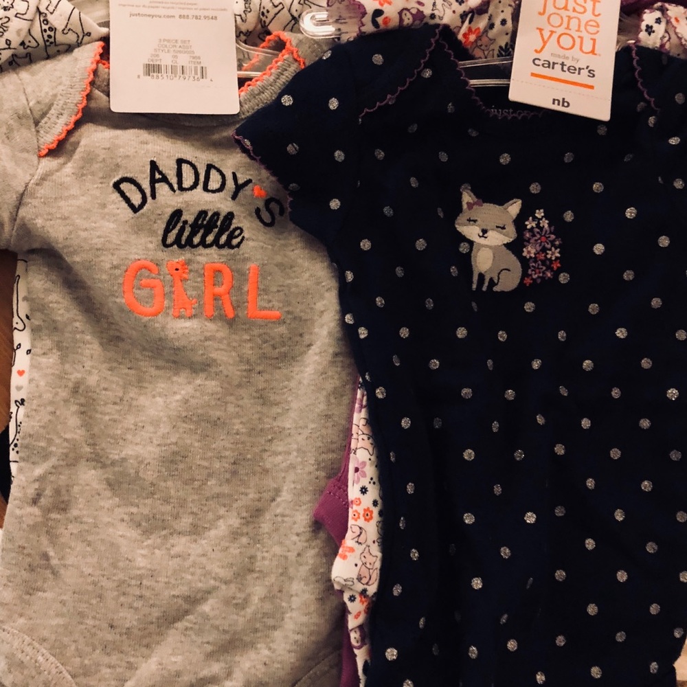 Newborn onesies BNWT